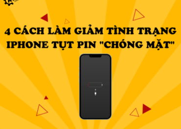 5 CÁCH LÀM GIẢM TÌNH TRẠNG IPHONE TỤT PIN "CHÓNG MẶT"