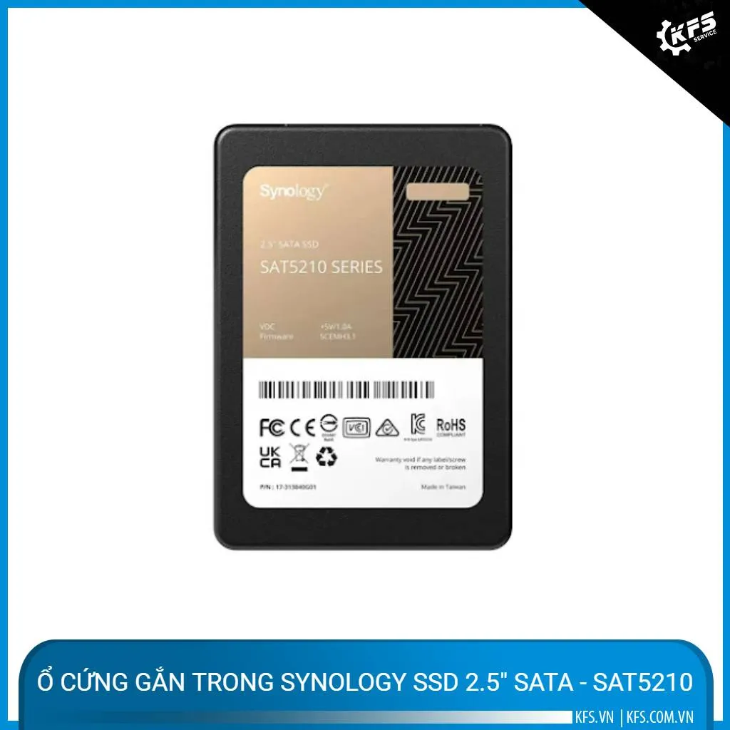 Ổ cứng gắn trong Synology SSD 2.5 inch SATA 3840GB -SAT5210-3840G
