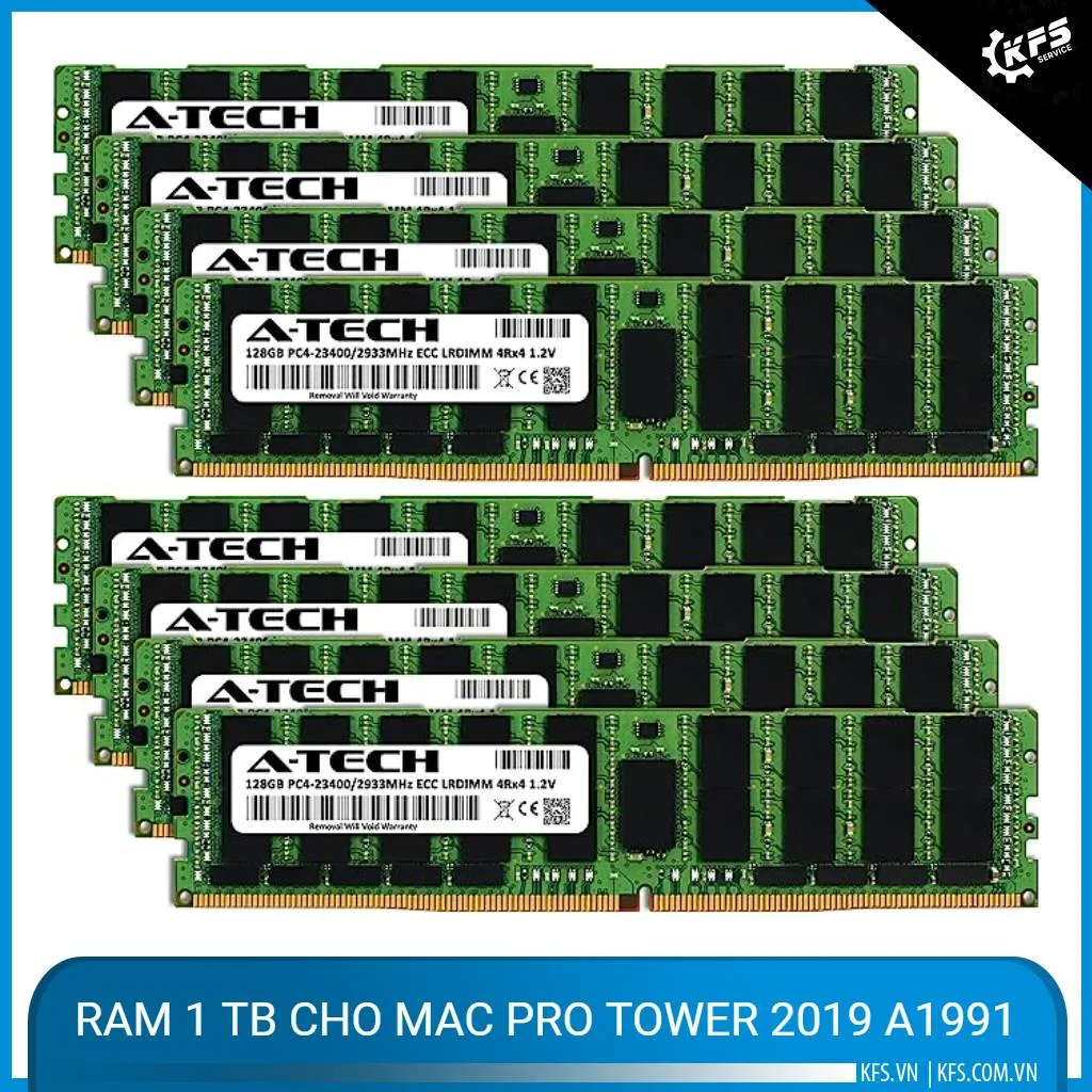 RAM 1 TB cho Mac Pro Tower 2019 A1991