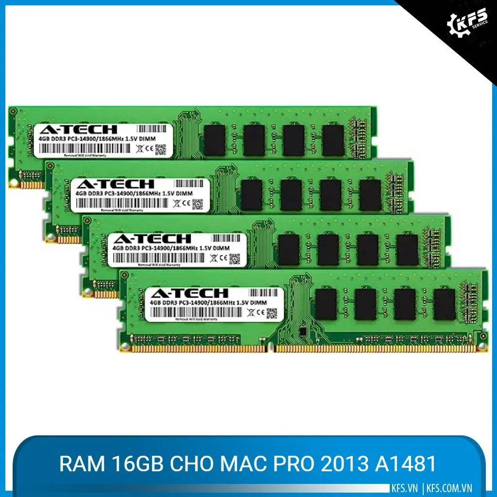 RAM 16GB cho Mac Pro 2013 A1481