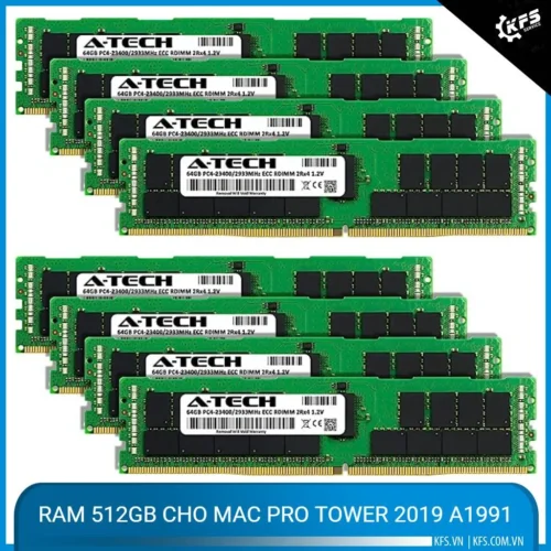 RAM 512GB cho Mac Pro Tower 2019 A1991