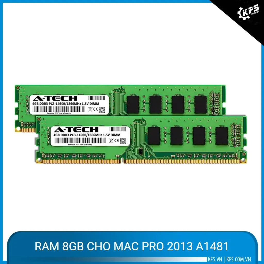 RAM 8GB cho Mac Pro 2013 A1481